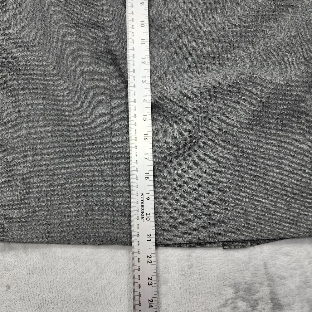 Vintage Apt 9 Skirt Womens 18 Gray Tweed Pencil Knee Length Lined Stretch Office